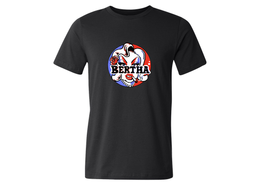 BERTHA Black Logo Tee